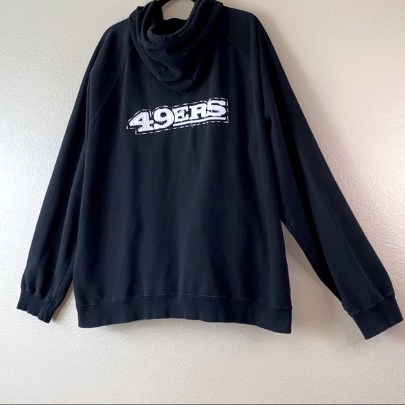 San Francisco 49ers NFL Full Zipper Hooded Jacket - Picture 7 of 12